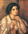 Gabrielle con los pechos desnudos Pierre Auguste Renoir